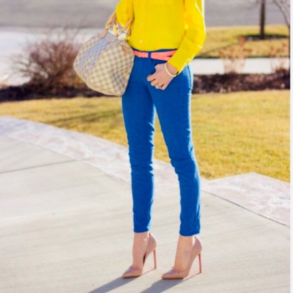 J. Crew Denim - Jcrew Royal blue jeans